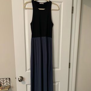 LOFT Colorblock Maxi Dress